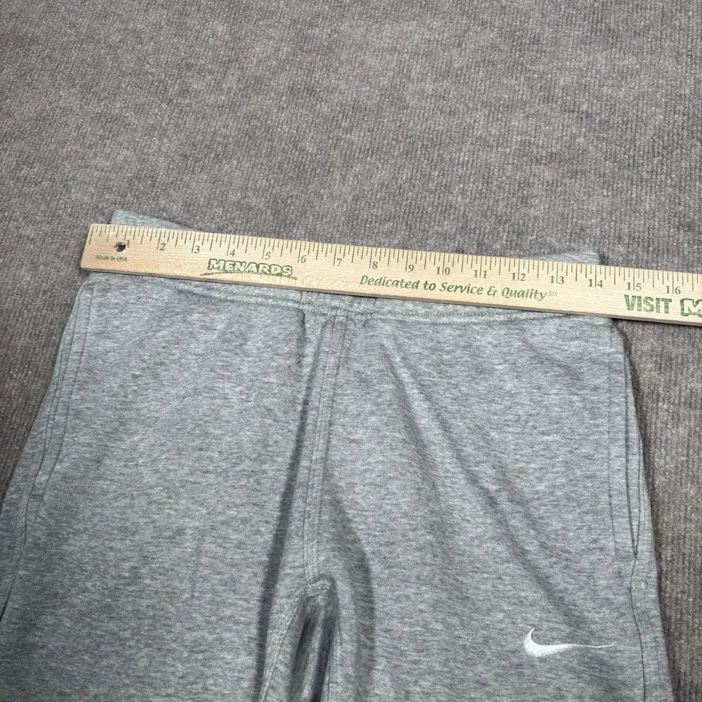 Nike‎ Sportswear Club Fleece Sweatpants Mens S Gray Tapered Jogger Embroidered